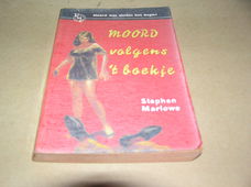 Stephen Marlowe/Moord volgens 't boekje(UMC-Real 116)