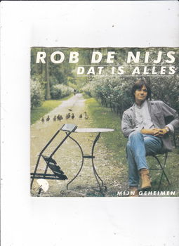 Single Rob de Nijs - Dat is alles - 0