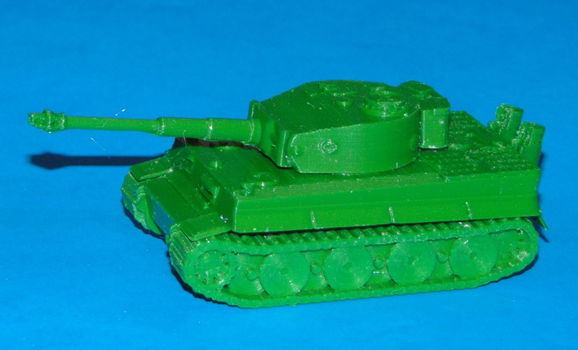 Duitse Tiger I tank - 3D-print in diverse schalen - 0