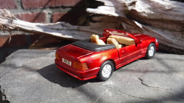 Welly Mercedes cabrio SL 500 - 6