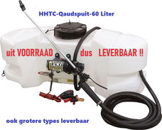 HHTC-Qaudspuitje 60 Liter / 12 Volt