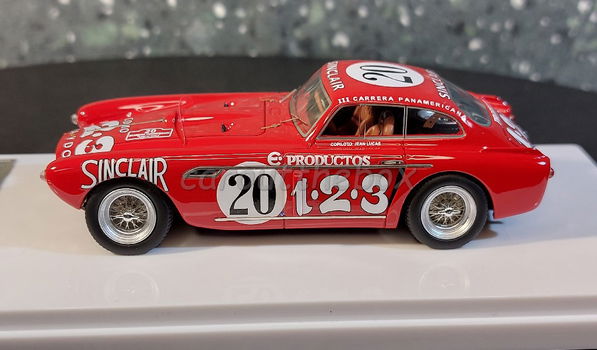 Ferrari F340Mexico -Carrera Panamericana 1952 #20 1:43 Tecnomodel TM001 GELIMITEERD 100 stuks - 0