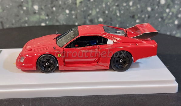 Ferrari F308 GTB Turbo presentation 1981 rood 1:43 Tecnomodel TM002 GELIMITEERD 80 stuks - 0