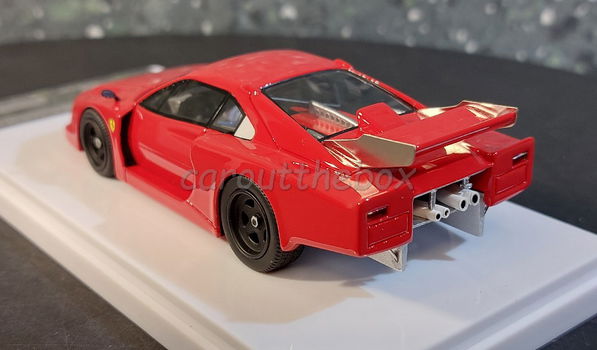 Ferrari F308 GTB Turbo presentation 1981 rood 1:43 Tecnomodel TM002 GELIMITEERD 80 stuks - 2