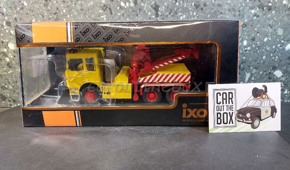 MAN F8 26.281 bergings truck geel 1:43 Ixo V1081 - 4