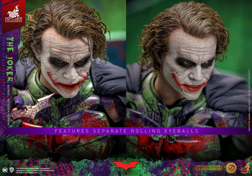 Hot Toys The Dark Knight The Joker Batman Imposter Artisan Edition MMS752AE - 5