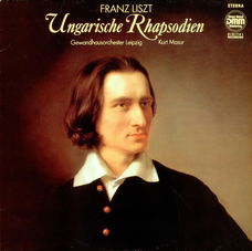 LP - Liszt - Ungarische Rhapsodien - Kurt Masur