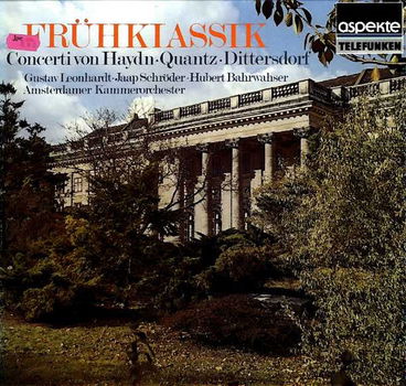 LP - Frühklassik - Haydn * Quantz * Dittersdorf - Amsterdammer Kammerorchester - 0