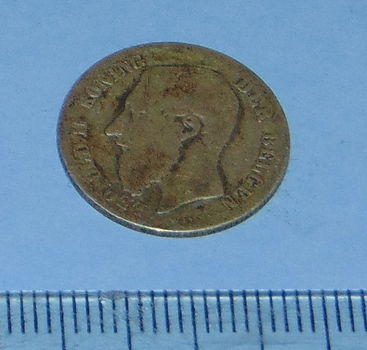 België - 50 centimes 1898N - zilver - 1