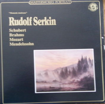 LP - Schubert * Brahms * Mozart * Mendelssohn - Rudolf Serkin, piano - 0