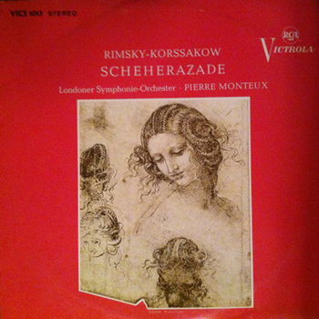 LP - Rimsky-Korsakoff, Scheherazade - Pierre Monteux, Londoner Symphonie-Orchester - 0