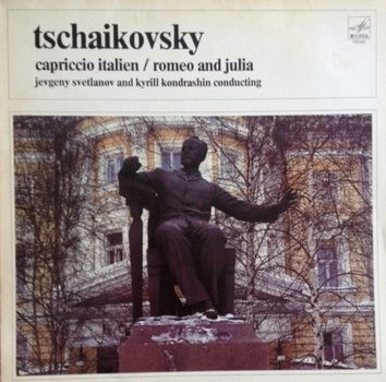 LP - Tschaikovsky - Capriccio Italien - Jevgeny Svetlanov - 0