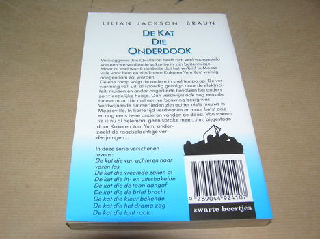 De Kat Die Onderdook -Lilian Jackson Braun - 1