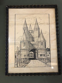 Marius Janssen 1930 - ETS - Amsterdamse poort Haarlem - 0