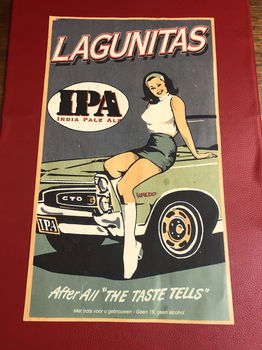 Retro Poster Pontiac GTO Lagunitas IPA - 0