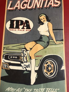 Retro Poster Pontiac GTO Lagunitas IPA - 1