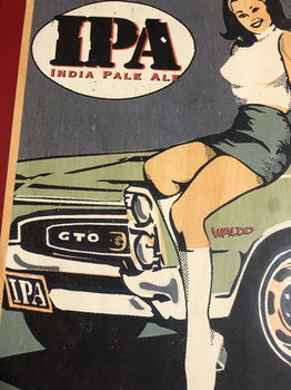 Retro Poster Pontiac GTO Lagunitas IPA - 2