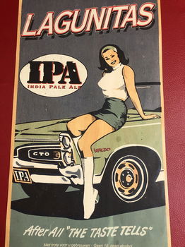 Retro Poster Pontiac GTO Lagunitas IPA - 7