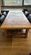 Massief Houten Tafel | 250 x 100 cm | Houten onderstel - 5 - Thumbnail