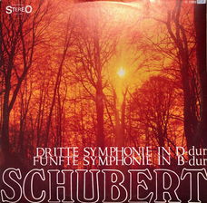 LP - Schubert - Dritte und Fünfte Symphonie- von Pitamic und Scholz