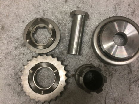 PRIMAIRE SPROCKET KIT 25 mm offset 83-06 B.T., TC/B of mogelijk zonder offset - 1