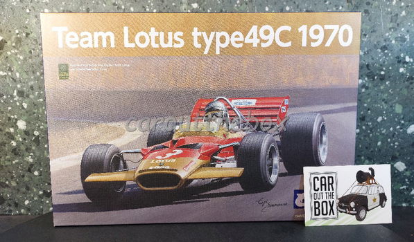 Team Lotus type 49C 1970 1:20 Ebbro 044 - 0