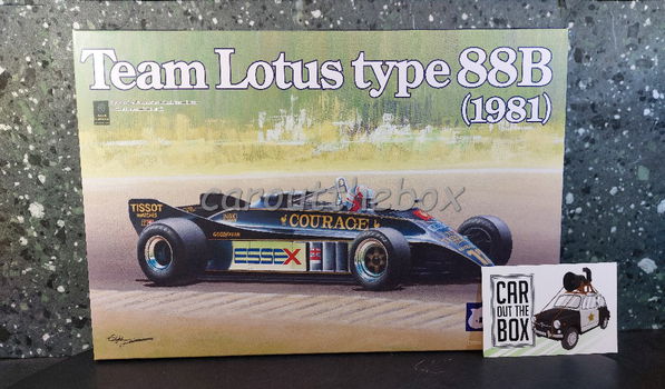 Team Lotus type 88B 1981 1:20 Ebbro 045 - 0