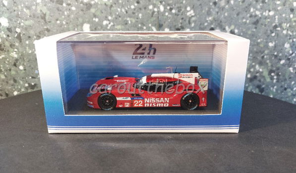 Nissan GT-R LM Nismo # 22 2015 Le Mans 1:43 Ebbro 051 - 3