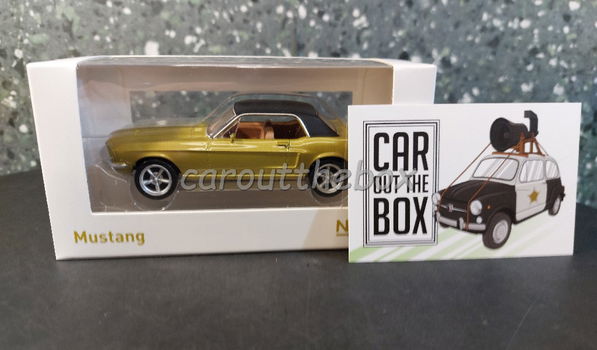 Ford mustang gold 1:43 Norev 077 - 4