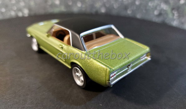 Ford mustang groen 1:43 Norev 078 - 2