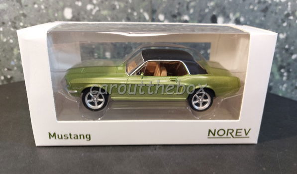 Ford mustang groen 1:43 Norev 078 - 3