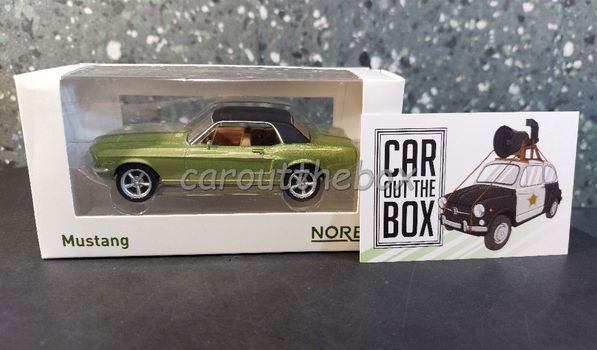 Ford mustang groen 1:43 Norev 078 - 4