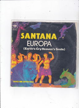 Single Santana - Europa (earth's cry heaven's smile) - 0