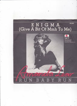 Single Amanda Lear- Enigma (give a both of mmh to me) - 0