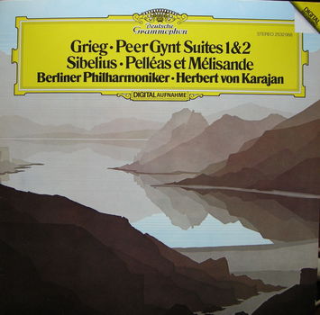 ELPEE - Grieg * Sibelius - Berliner Philharmoniker von Karajan - 0