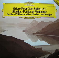 ELPEE - Grieg * Sibelius - Berliner Philharmoniker von Karajan