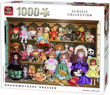 King Puzzel -Grandmother's Dresser 1000 Stukjes