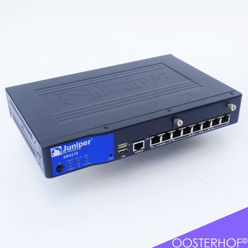 Juniper® Networks SRX210 Managed Firewall + Adapter - 0