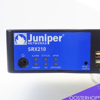 Juniper® Networks SRX210 Managed Firewall + Adapter - 2