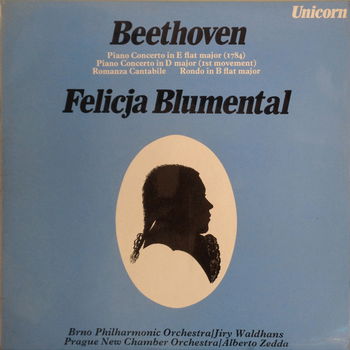 LP - Beethoven - Pianoconcerto, Felicja Blumental - 0