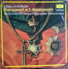 LP - Beethoven - Pianoconcert No.5 "Keizerconcert" - Wilhelm Kempff