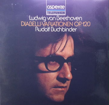 LP - Beethoven - Diabelli Variationen op.120 - Rudolf Buchbinder, piano - 0