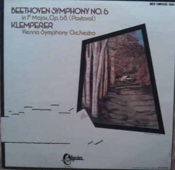 LP - Beethoven - Symphony No. 6, Pastoral - Otto Klemperer, Vienna Symphony Orchestra - 0