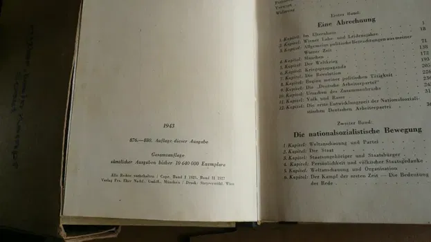 Mein Kampf jubileum uitgave 1943 met zeldzame getempelde doos - 5