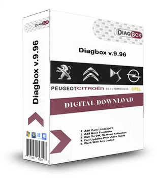 Diagbox 9.68 / 9.91 / 9.96 2030 voor LEXIA 3 DOWNLOAD - 0