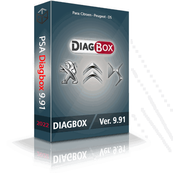 Diagbox 9.68 / 9.91 / 9.96 2030 voor LEXIA 3 DOWNLOAD - 1