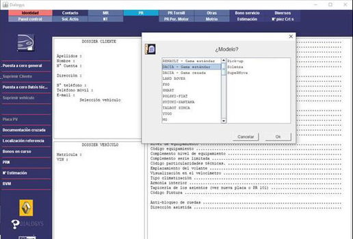 DIALOGYS 4.78 2019/2020 RENAULT & DACIA DOWNLOAD - 2