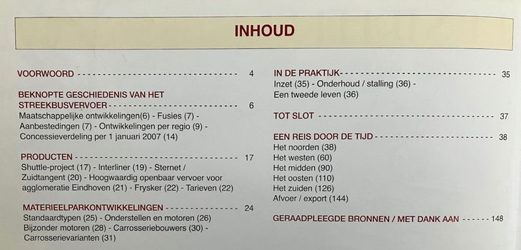 De Streekbus - Een reis door NL van 1987 naar 2007 - 2