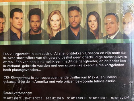 CSI Slangennest - Max Allan Collins (nieuw) - 1