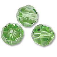 Swarovski 5000 Peridot 10mm 2 Stuk - 0